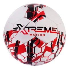 Мяч футбольный №5, Extreme Motion, красный