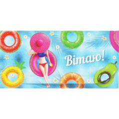 Конверт для денег вид 6