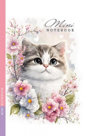 Блокнот,55г,105х165мм,48 аркушів,Інтеграл.переплет., Мат.лам. диз.23159#