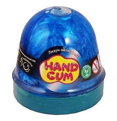 Лізун-антистрес ТМ Mr.Boo Hand gum Синій 120 г.