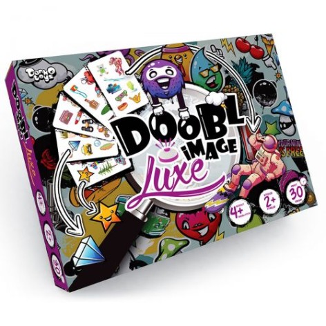 Настольная игра Danko toys "Doobl Image Luxe" на поиск совпадений (DBI-03-01)
