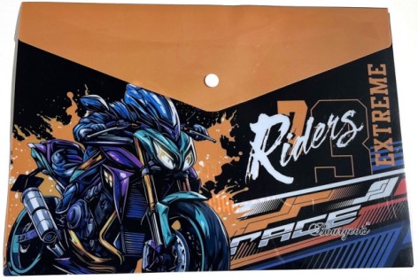 Папка з кнопкою А4+ Р0205