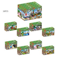 Конструктор Minecraft 8 видов /30/480/16шт в кор.