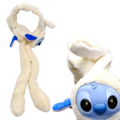 Мягкие ушки "STITCH" для детей (КРЕМОВЫЙ)