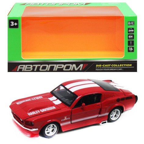 АВТОПРОМ 1:32, красная