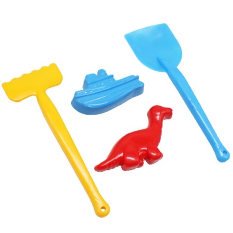 НАБОР ДЛЯ ПЕСКА-СИНЯЯ ЛОПАТА (ЖЕЛТЫЕ ГРАБЛИ)