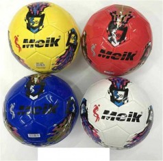 М'яч футбольний 4 види, вага 310-330 грам, м'який PVC, гумовий балон, розмір №5 /50/