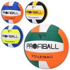 М'яч волейбольний офіційний розмір, ПУ, 260-280г, 4 кольори, у п/е /30/