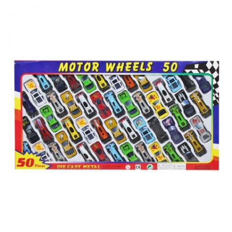 Набор металлических моделек, 50 штук