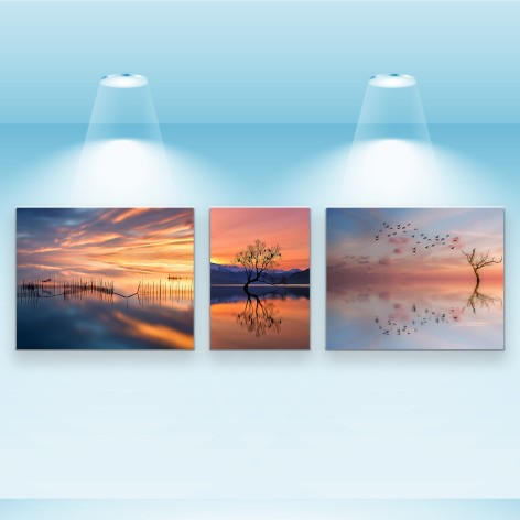 Набір постерів Riviera Blanca Пейзаж 3 шт 50x40 см (PS-038)