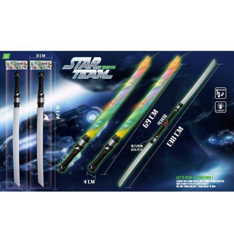 Меч світло, звук, батарейки, в п/е 