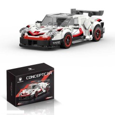 Конструктор “Автомобиль”, 355 деталей, резиновые шины, в кор. 20*14*8см  /60/