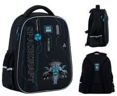 Рюкзак GoPack Education полукаркасный 165M Spacecraft