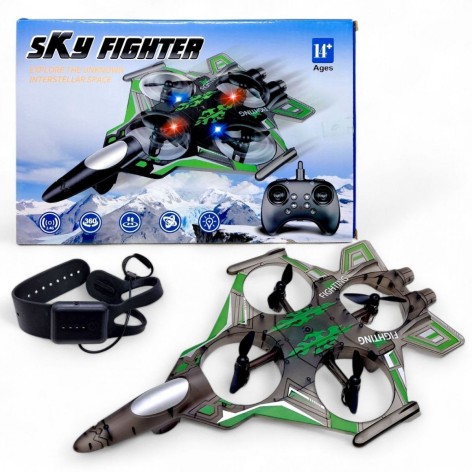 ЛІТАК "SKY FIGHTER" Р/К (ЗЕЛЕНИЙ)
