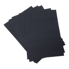 Фоамиран черный А4 21*29,7см, 1мм, 5 листов (32592)