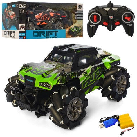 Р/К Машина, акум,28см,1:14,танцює,360,небьющ.корп,4х4,USBзар, 2кол,кор,36-16-19см /8/