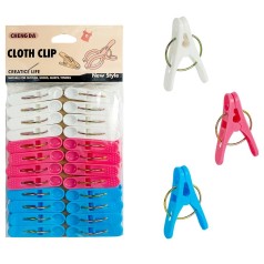 Прищіпки для білизни пластикові 