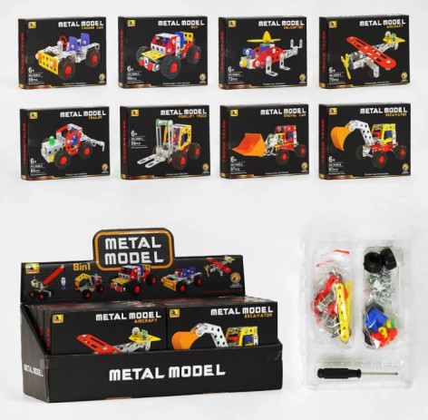 Конструктор 72дет 19*4*14см /18/144/8шт в кор.