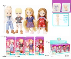 Кукла 14см из аксес.4в.12шт.в кор.35*14*17 /24
