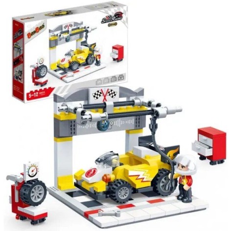 Конструктор "Скоростные гонки: Шиномонтаж" (234 элем.)