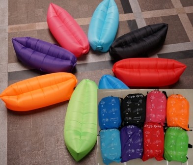 Надувной диван-мешок Lamzac BT-IG-0033 водонепроницаемый PE 2 слоя размер 240*70 см 8 цветов сумка