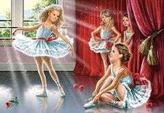Пазлы Castorland 120 midi "Школа балета" 32*23