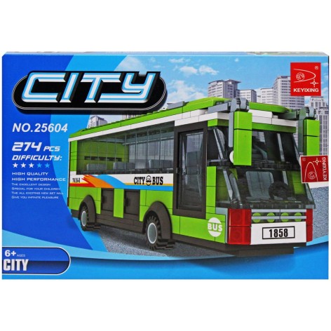 Конструктор "City: Автобус", 274 дет.
