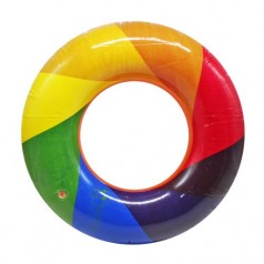 Круг надувной разноцветный, 56 см