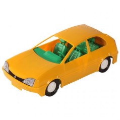 Машинка игрушечная купе, Wader желтая