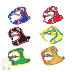 Регульована шлея для собак з повідцем 140 см 