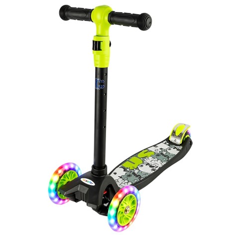 Самокат трехколесный складной 