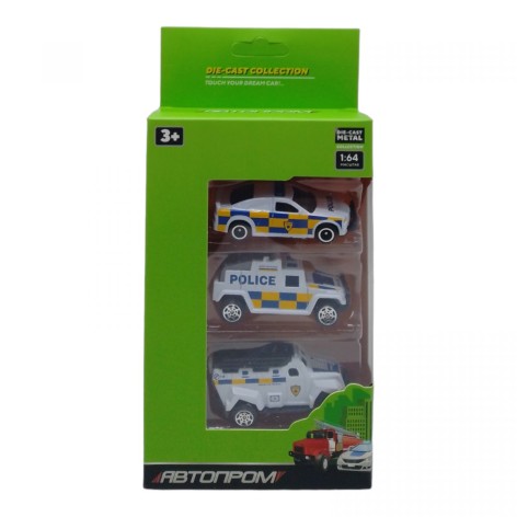 Набір металевих машин 