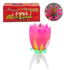 Музыкальная свеча для торта MIC 