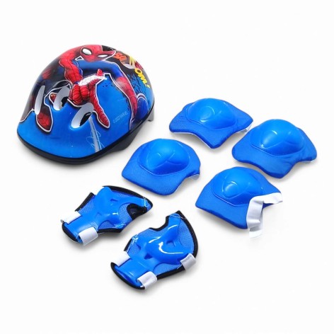 Захисне спорядження "Людина-Павук. Вид 1" (шолом, наколінники, налокітники; захист на запʼясті)