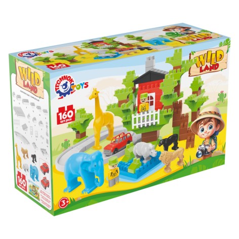 Дитячий блоковий конструктор Технок 