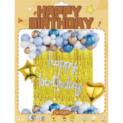 Набір повітряних куль 56шт для створення фотозони - арки YW-05410 зі шторкою 