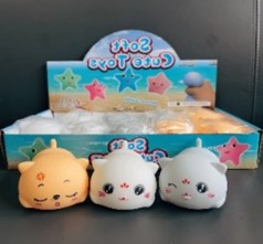 Антистресс кошка с мукой 3 микс /24/288/12шт в кор.