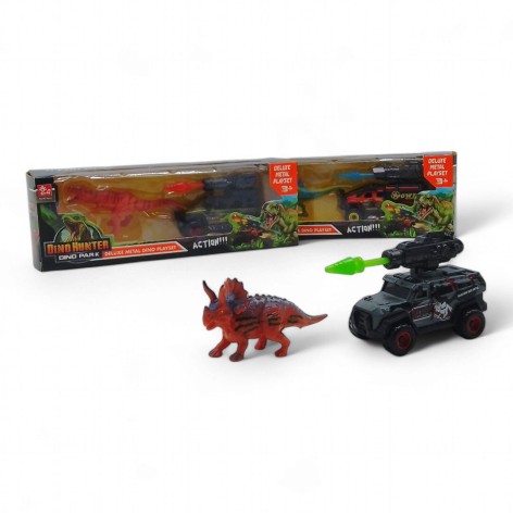 Джип SQ90888-2B парк динозавров с набором, металл.микс