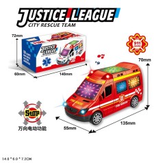 Машинка "Швидка допомога" зі світловими та звуковими ефектами 89-601A