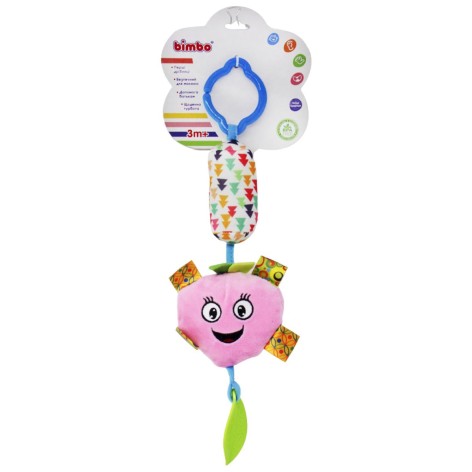 Погремушка мягкая с прорезывателем 