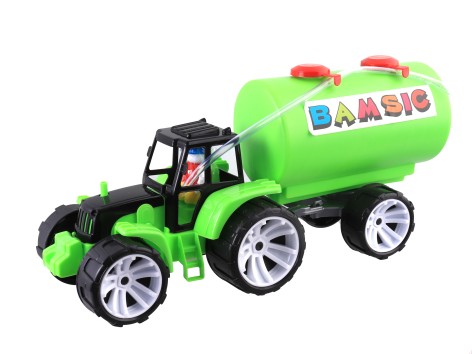 Трактор игрушечный BAMS+ бочка 