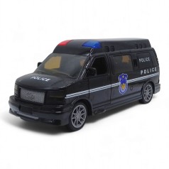 Машинка инерционная "Спецслужбы. Полицейская машина", черная