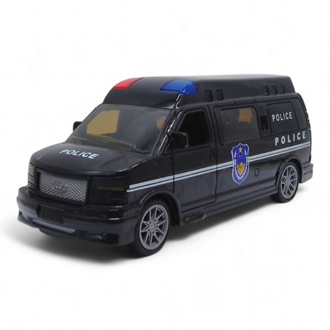 Машинка инерционная "Спецслужбы. Полицейская машина", черная